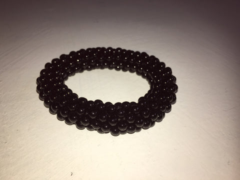 Beautiful hand-crafted bracelet - Black